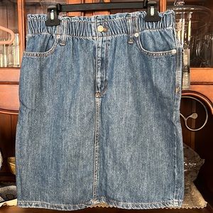 Banana Republic Jean Skirt NWT